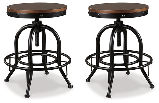 Ashley Express - Valebeck Swivel Barstool (2/CN)