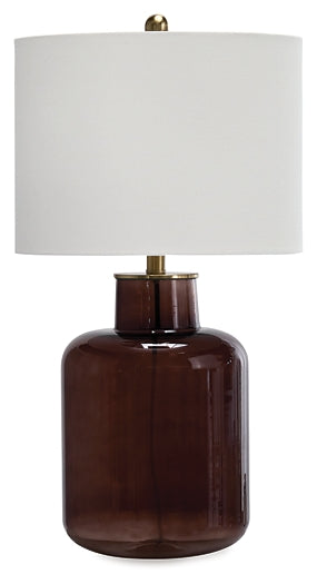 Ashley Express - Mette Glass Table Lamp (1/CN)