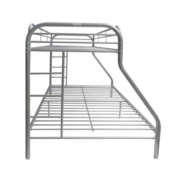 Tritan - Twin / Full Bunk Bed - Silver