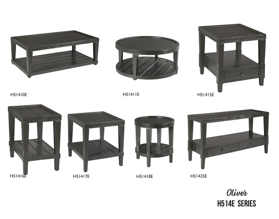 Oliver - Rectangular End Table With 1 Drawer