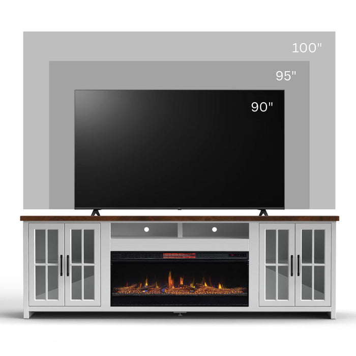 Hampton - Fireplace TV Stand Console