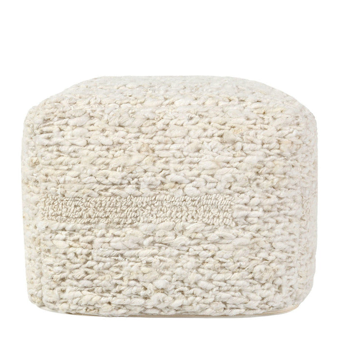 Sinclair - Pouf - Ivory