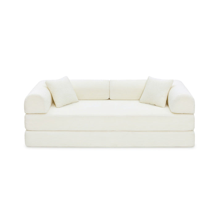 Convertible Foldable Floor Sofa Bed For Living Room