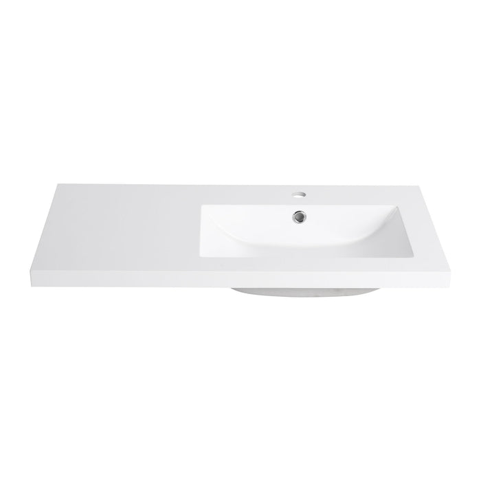 Bathroom Vanity Top With Integrated Sink