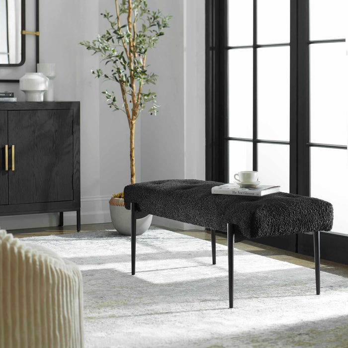 Olivier - Modern Bench - Black