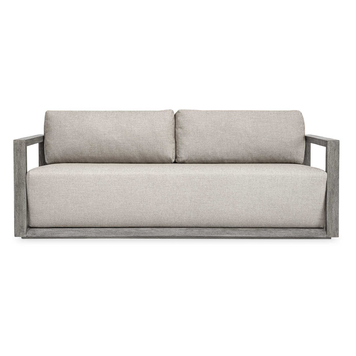 Remsen - Outdoor Sofa - Weathered Gray / Dove