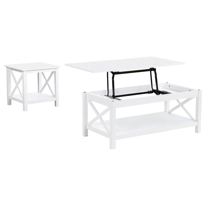 Slater - Table Set With X-Frame Design
