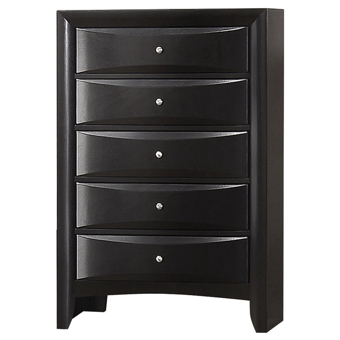 Palamino - 5 Drawer Bedroom Chest - Black