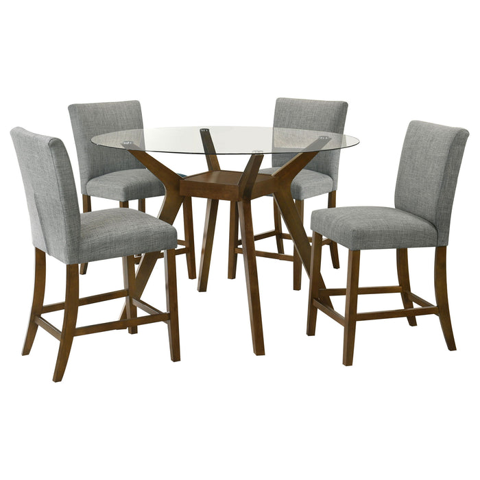 Flynn - 5 Piece Counter Height Dining Set