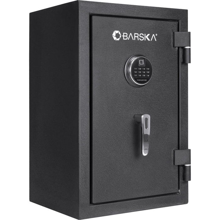 2.02 Cubic Ft Biometric Keypad Fire Resistant Safe - Black