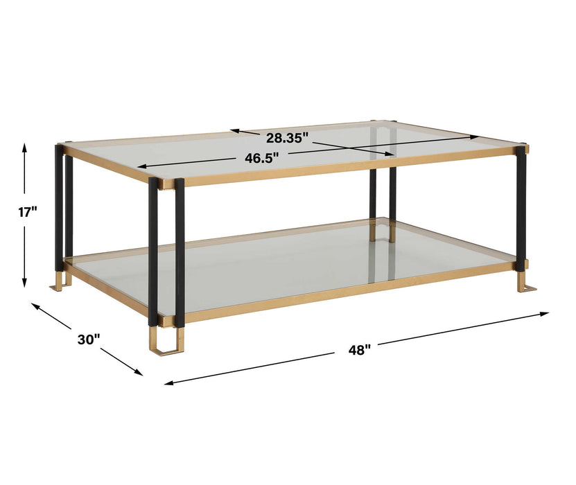 Kentmore - Glass Coffee Table