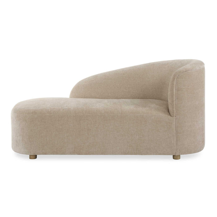 Fae - Arm Chaise Lounge - Beige