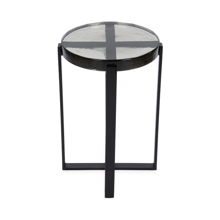 Gallie - Round Accent Table - Black