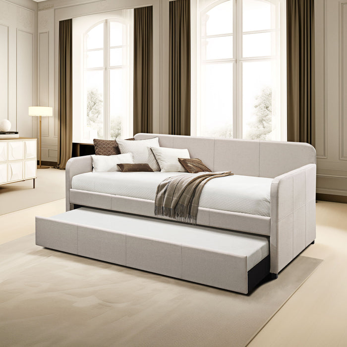 Jagger - Twin Daybed With Trundle - Fog