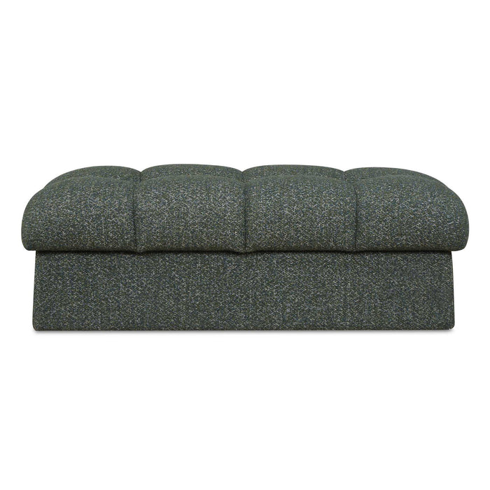 Harlem - Bench - Moss Green / Lake Blue