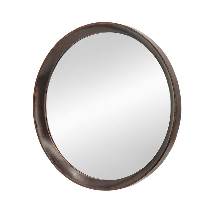 Transitional Decor Style Wall Mirror Decor With Frame For Bathroom