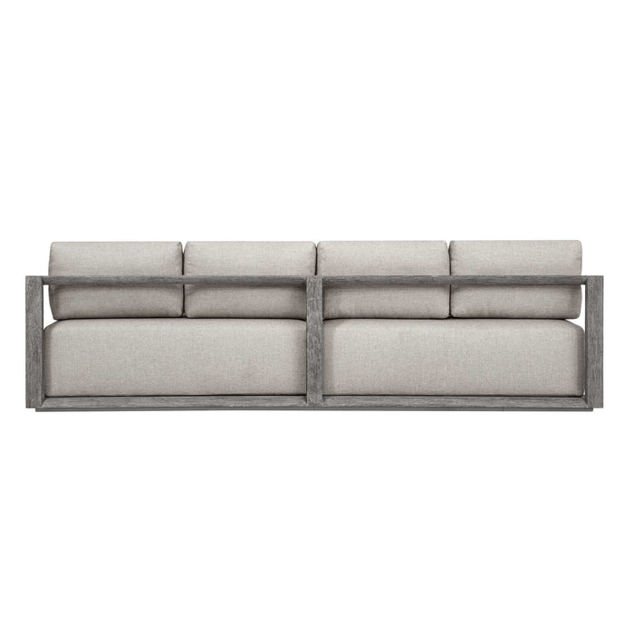 Remsen - Outdoor Large Sofa - Weathered Gray / Dove