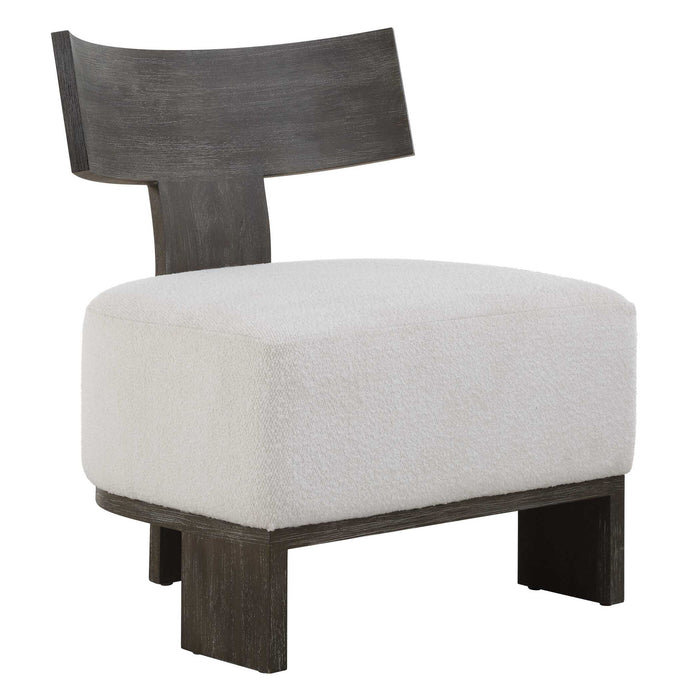 Finlay - Dark Walnut Accent Chair