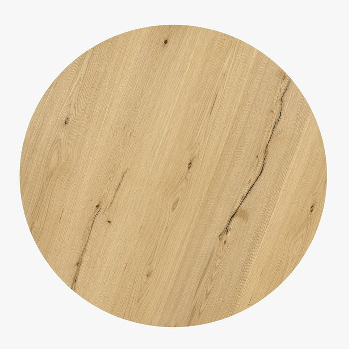 Layne - Round Coffee Table With Casters