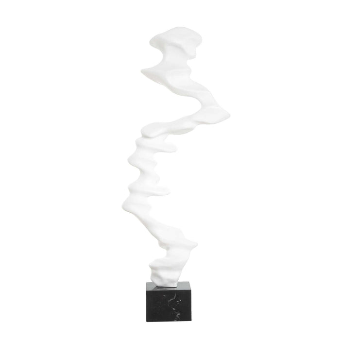 Flux - Indoor-Outdoor Sculpture - White