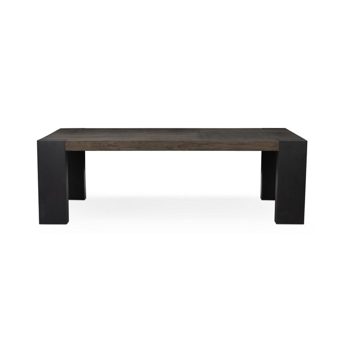 Deaven - Dining Table - Toasted Brown