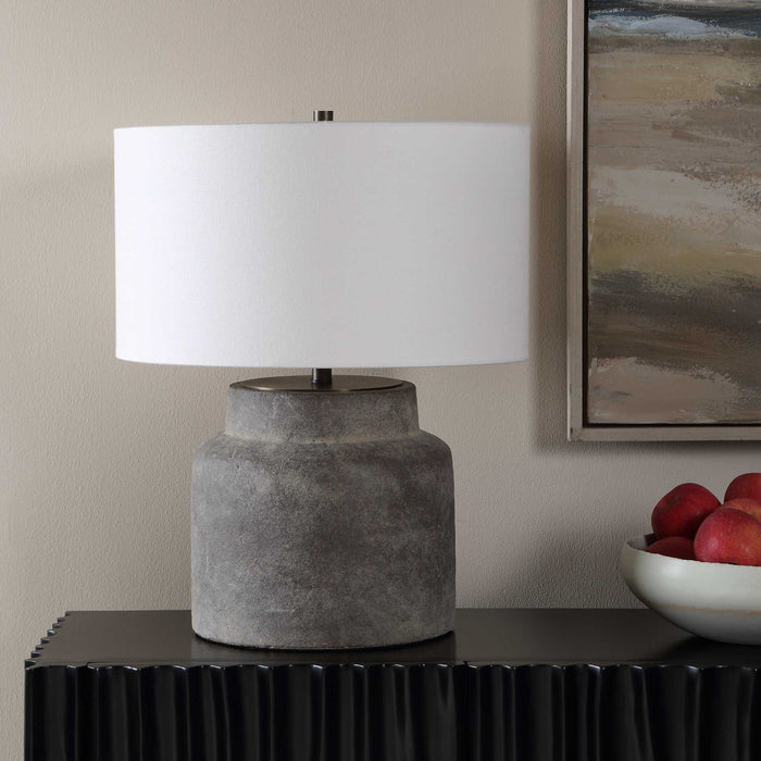 Benedet - Wash Table Lamp - Brown,Gray
