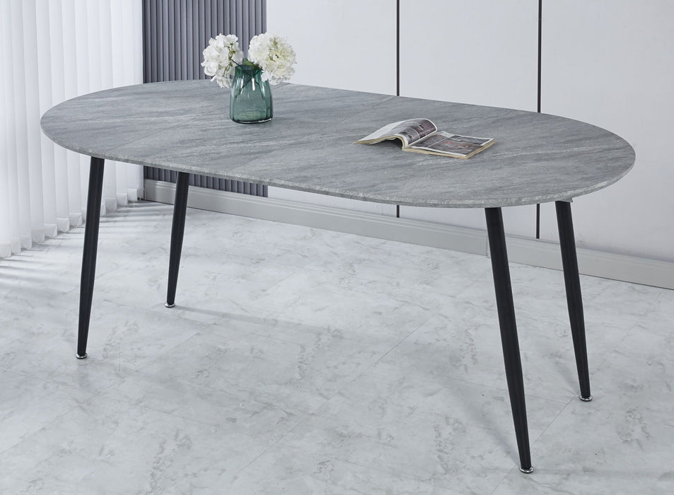 Extensible Table, Dining Table, Office Table, Coffee Table Metal Leg