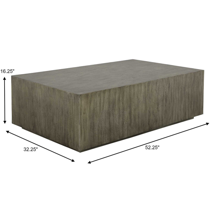 Kareem - Modern Coffee Table - Gray