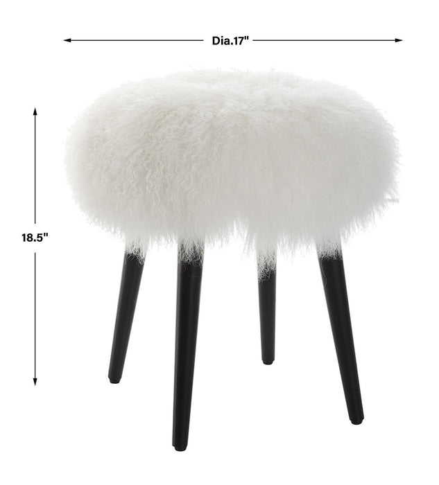 Wooly - Sheepskin Accent Stool