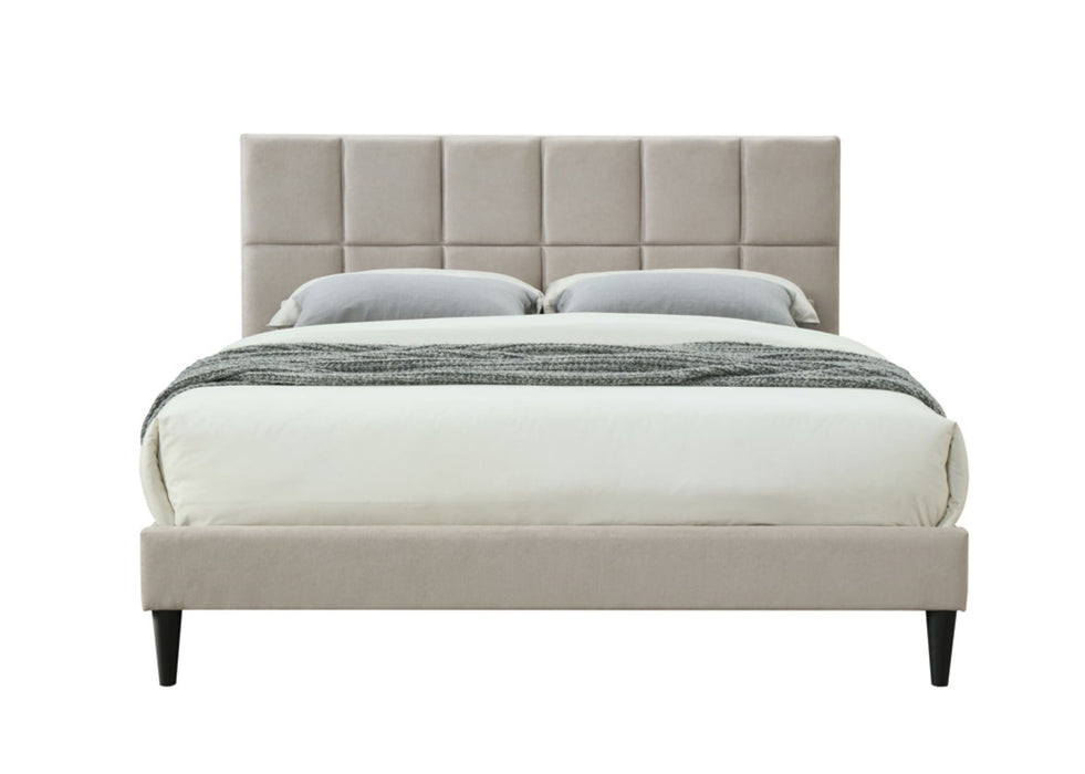Full Sized Squares Bed With USB