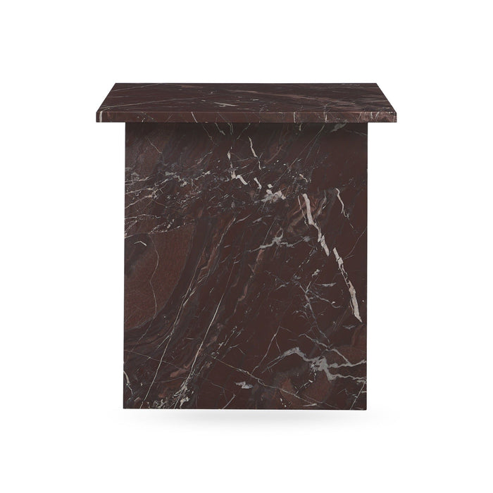 Bexly - Marble Square End Table