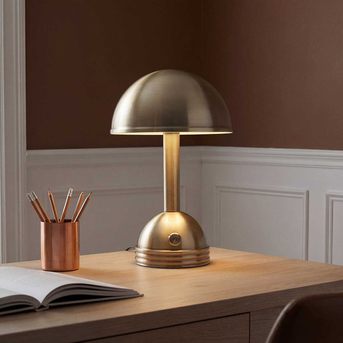 Breece - Rechargeable LED Accent Lamp - Bronze,Gold