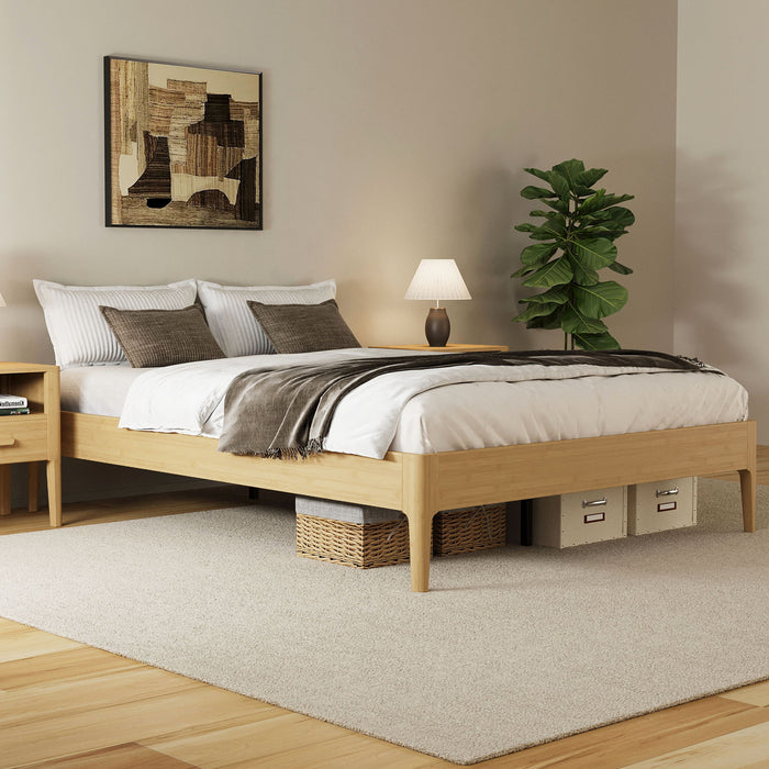 Modern Minimalist Style Platform Bed