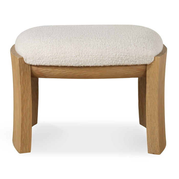 Port - Small Bench - Natural / White