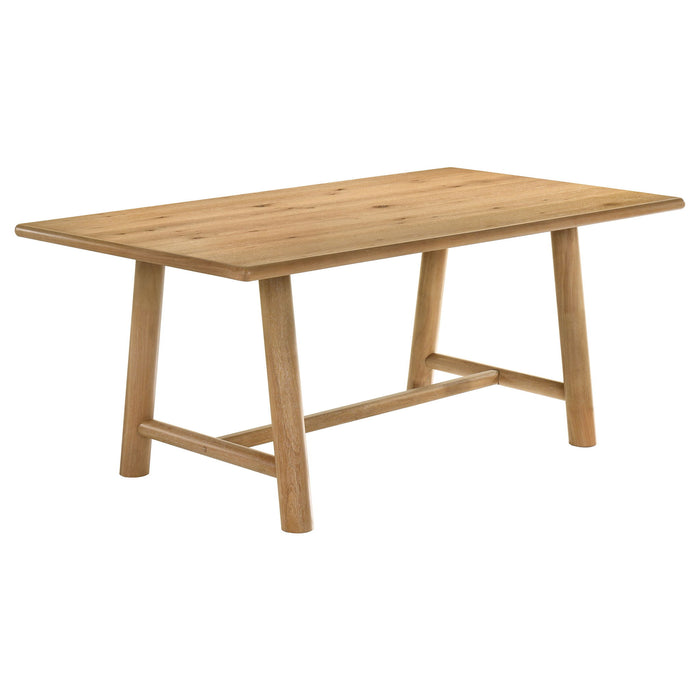 Lytton - 7 Piece Dining Set - Brown Oak