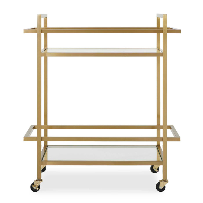 Erena - Bar Cart - Brass