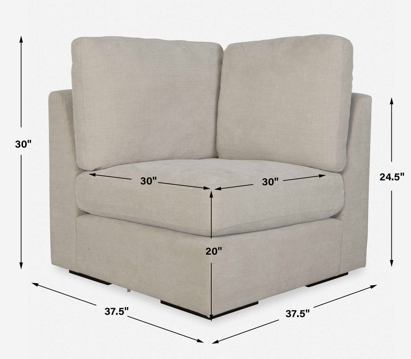 Refuge - Sand Corner Sofa