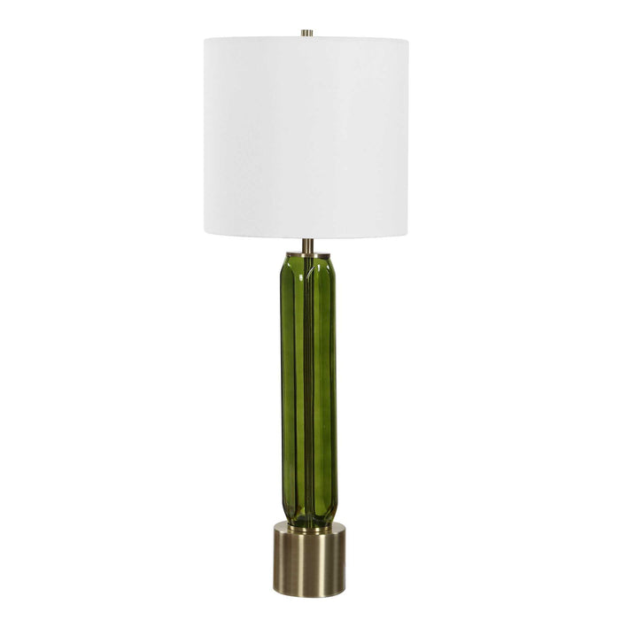 Aspis - Glass Table Lamp - Green