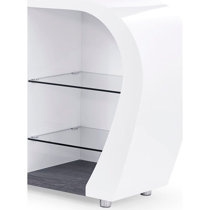 Anne - Buffet - White / Gray