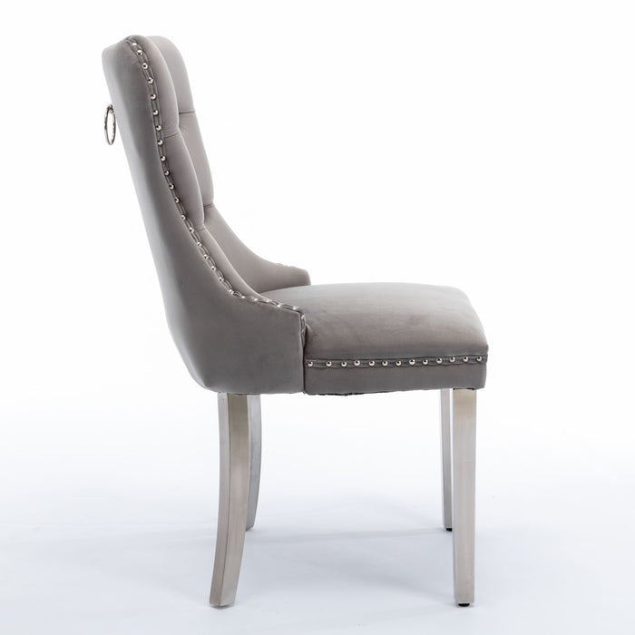 Nikki - Contemporary Upholstered Dining Chair (Set of 2)