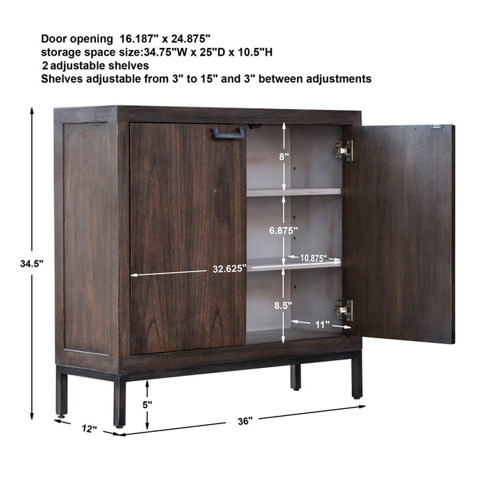 Nadie - Console Cabinet - Light Walnut