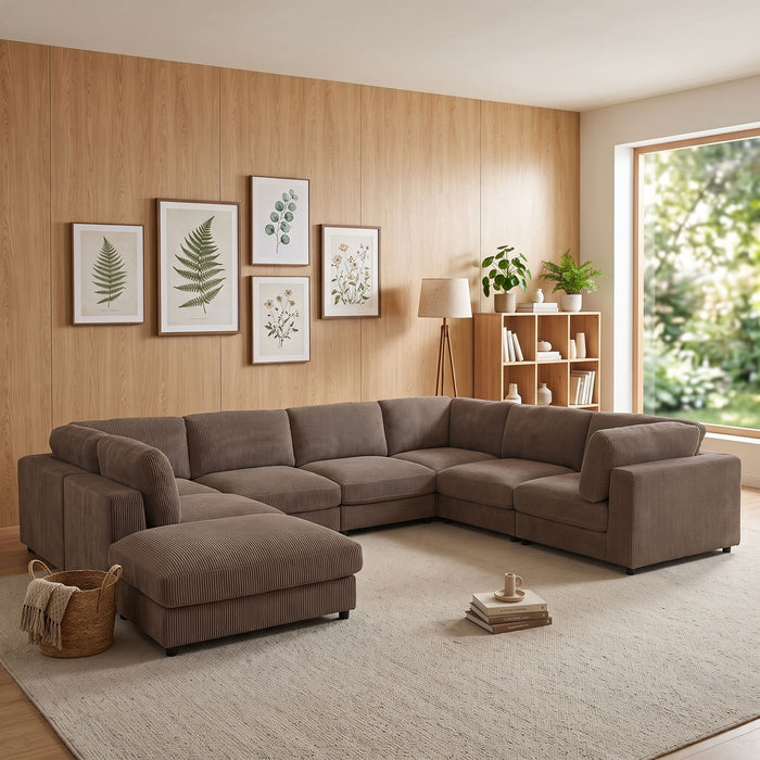 Upholstered Modular Sectional & Custom Configuration
