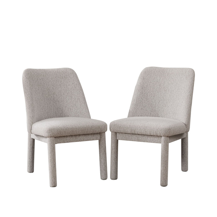 Wide Minimalist Dining Chair