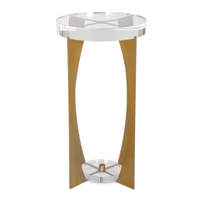 Kolkata - Accent Table - Brass