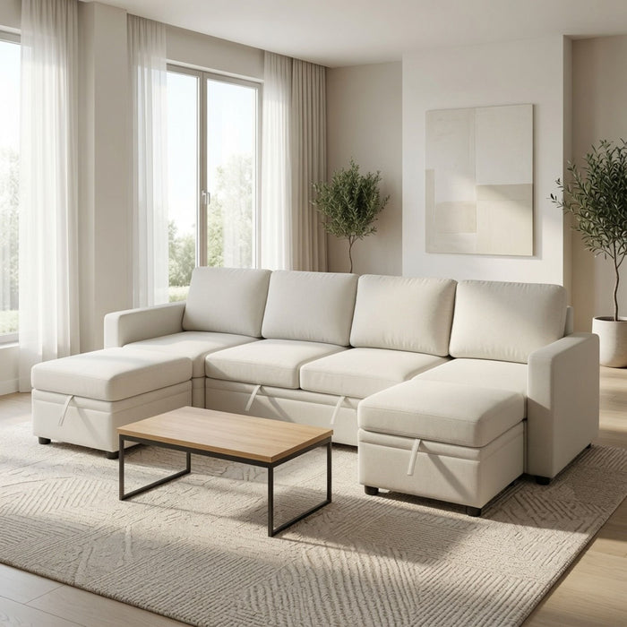 Square Ottoman For Living Room