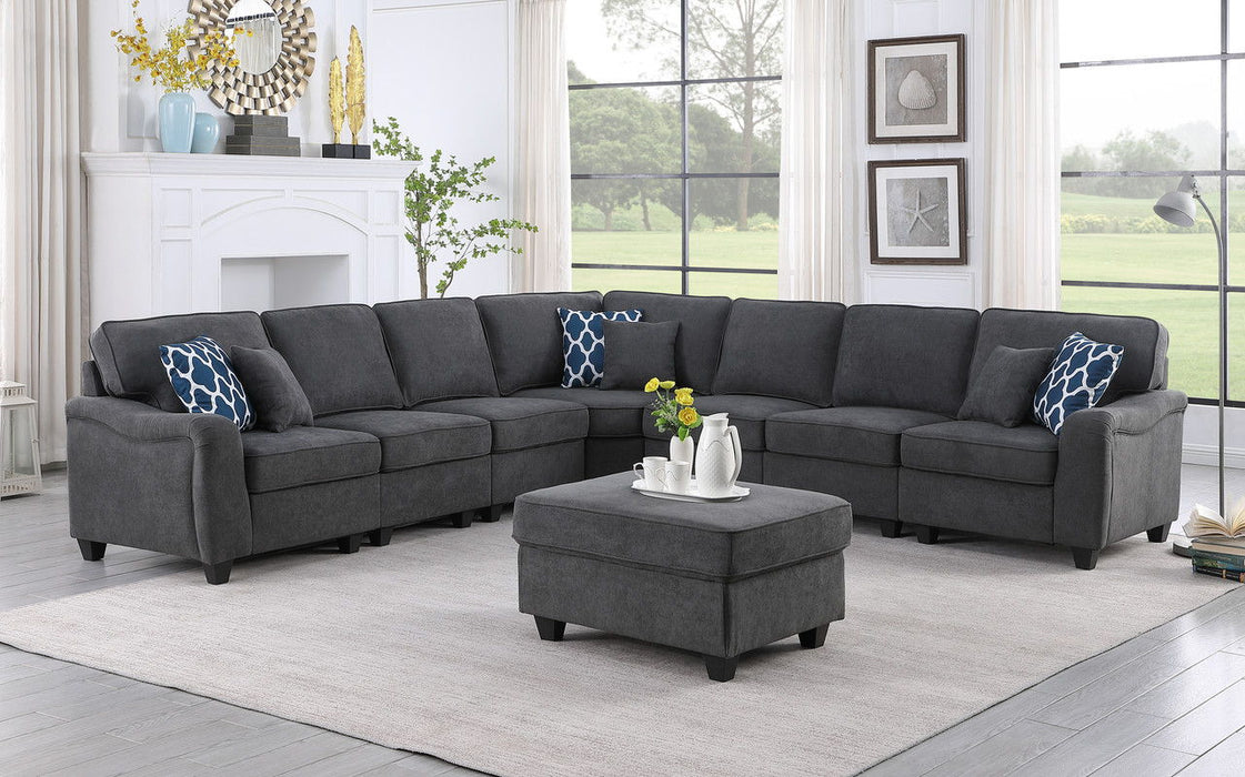 Leo - Woven Modular Sectional Sofa Comfort And Style