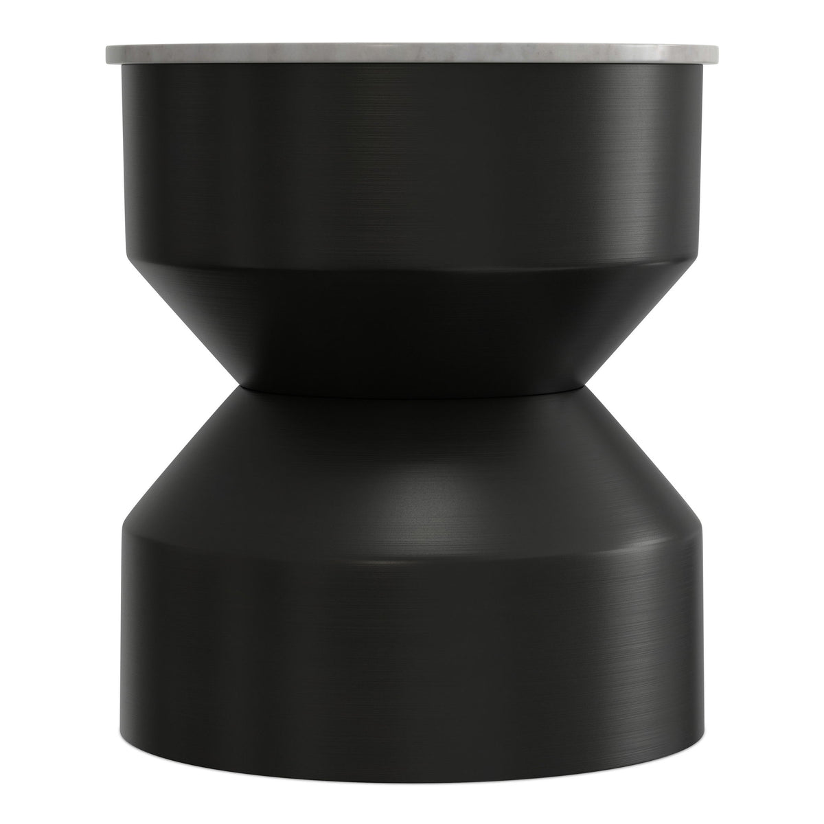 Popea Table Maxine - Side Table - Black White — Pope Furniture