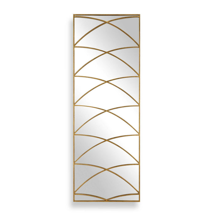 Crossed Up - Full Length Mirror - Gold