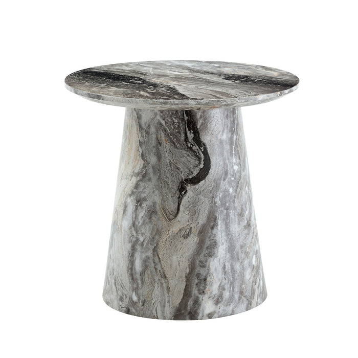 Circular Coffee Table With Adjustable Feet