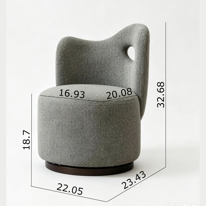 Yves - Swivel Chair - Olive